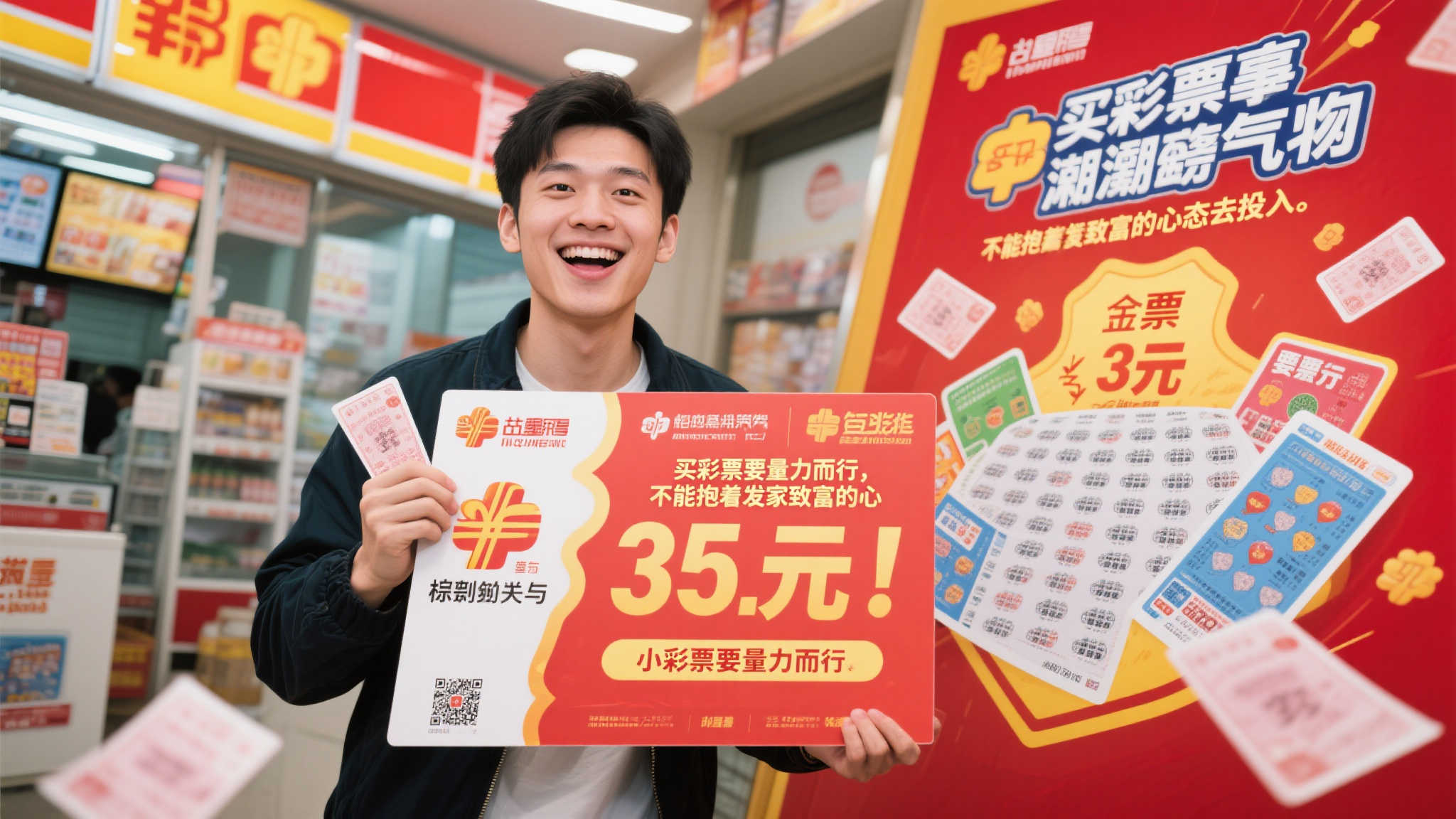 小伙新年首日复工即领双色球673万大奖